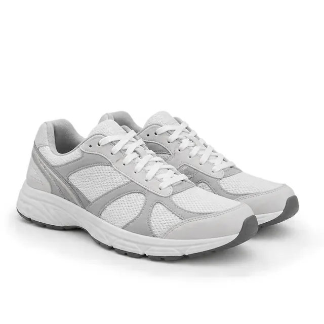 The same running shoes on a pure white ecommerce background